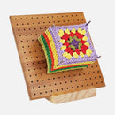 Lavoro a maglia e a uncinetto