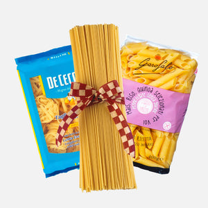 Cesti regalo con pasta e noodles