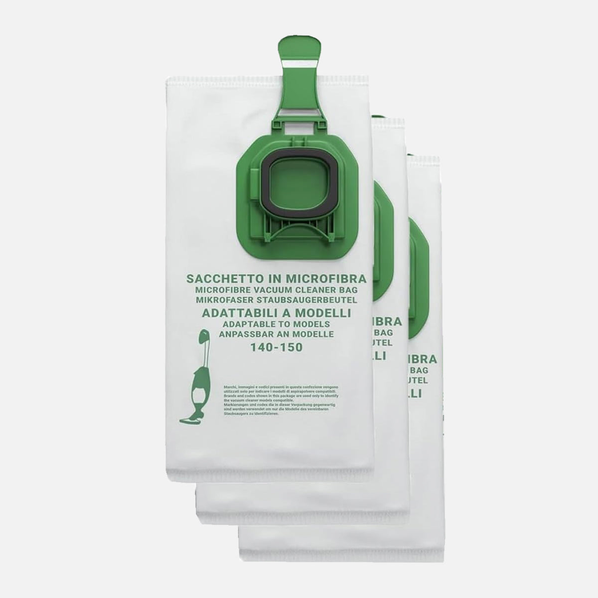 5 Sacchetti Microfibra Compatibili Tornado Magic One | Ricambi Aspirapolvere - Foto 11