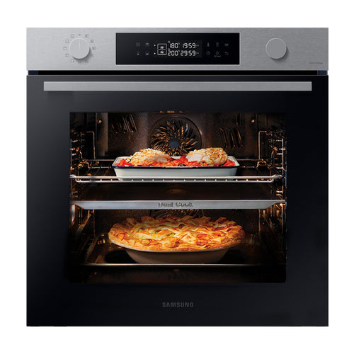 Samsung NV7B44403BS Forno Elettrico Incasso Dual Cook 76L Inox A+