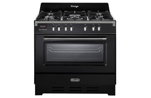 De'Longhi MEM 965 NN ED Cucina a Gas Freestanding 90x60 cm Nero Elettrico