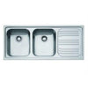 Lavello da Incasso Franke Radar RRX 621 Acciaio Inox 116x50 cm 2 Vasche