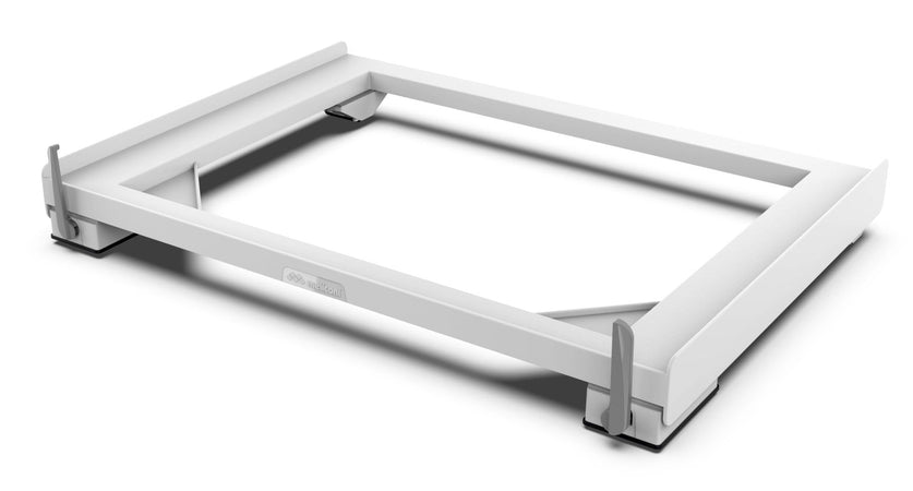 Base Antivibrazione con Ruote Meliconi Move Slim per Lavatrice/Asciugatrice