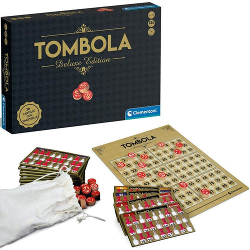 Tombola Deluxe Clementoni con 36 Cartelle