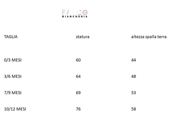 COSTUME CARNEVALE PICCOLA UNICORNO ARCOBALENO NEONATA DA 0 A 12 MESI - PEGASUS 5649