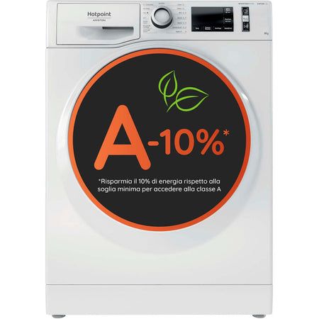 Hotpoint NR 748G WS A IT Lavatrice Libera Installazione 8kg 1400 Giri Bianco