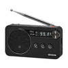 Aiwa RS-77PLL Radio FM RDS USB MicroSD Portatile Nera