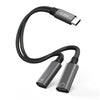 Cavo USB C SBS Teadatychargetyck 2 x USB C Nero