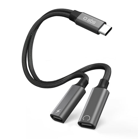 Cavo USB C SBS Teadatychargetyck 2 x USB C Nero