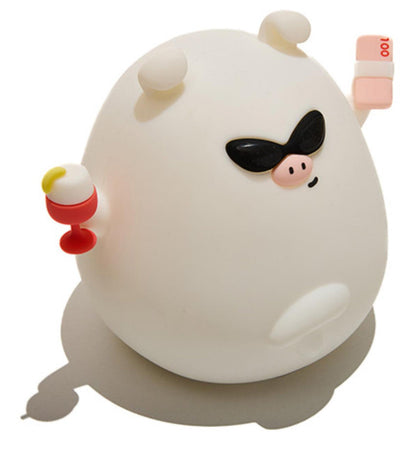 Lampada in Silicone Muitomas SILLAMPPIGC Decorativa Bianca