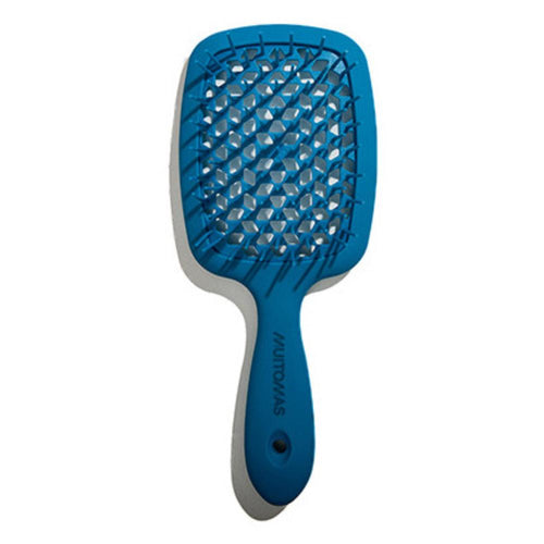 Spazzola per Capelli Piatta Blu Muitomas