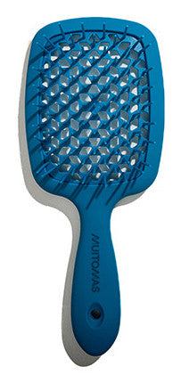 Spazzola per Capelli Piatta Blu Muitomas