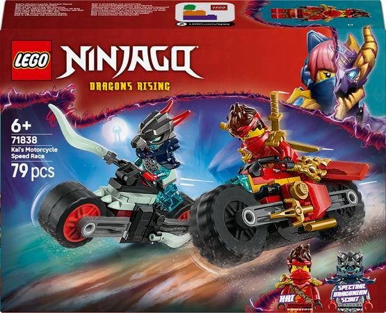 Lego Ninjago Gara di Velocità sulla Moto di Kai 71838