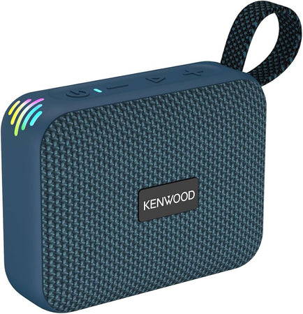 Kenwood AS-60BT-A Speaker Bluetooth Portatile 5W TWS Stereo IPX7 Waterproof Blu