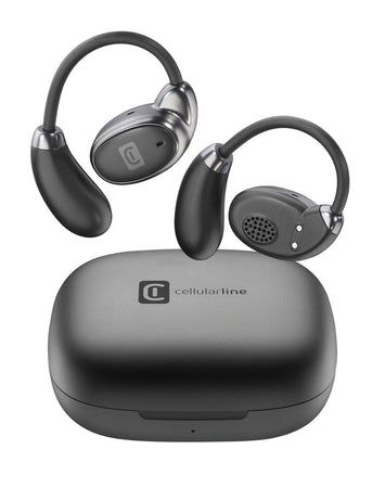 Cellularline LUME Auricolari True Wireless Open-Ear Bluetooth Neri