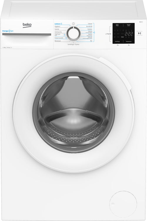 Beko BMWU3821W Lavatrice Carica Frontale 8kg Classe A 1200 Giri Bianca