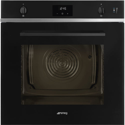 Smeg SO6401S2B Forno Elettrico da Incasso 68L Vapore Combinato Nero A+