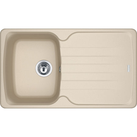 Lavello da Incasso Franke AZG 611-86 Fragranite Beige con Scolapiatti 86x50 cm