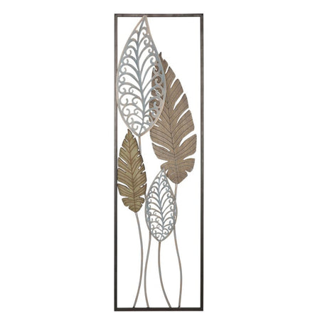 Scultura foglie decorative miste in ferro per decorazioni ambienti