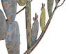 Scultura cactus decorativi in ferro per decorazioni ambienti