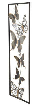 Scultura farfalle decorative in ferro per decorazioni ambienti
