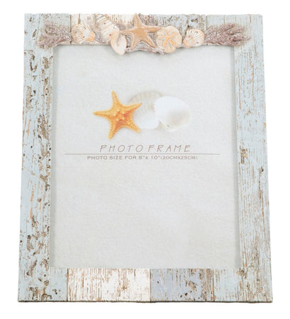 Cornice decorativa in poliresina stile legno per foto ricordo