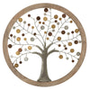 Albero decorativo in ferro e legno da muro per decorazioni ambienti