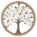 Albero decorativo in ferro e legno da muro per decorazioni ambienti