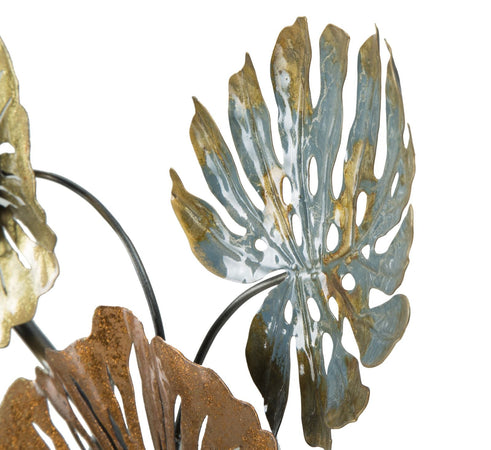 Pannello fiori decorativi in ferro per decorazioni ambienti