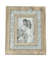 Cornice decorativa in legno MDF e ferro per foto ricordo
