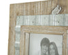 Cornice decorativa in legno MDF e ferro per foto ricordo