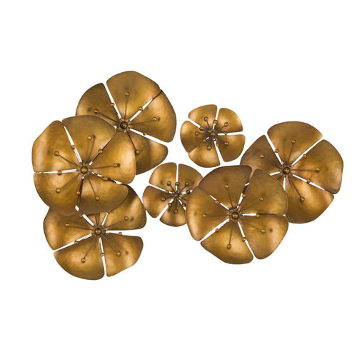 Pannello decorativo in ferro color oro per decorazioni ambienti