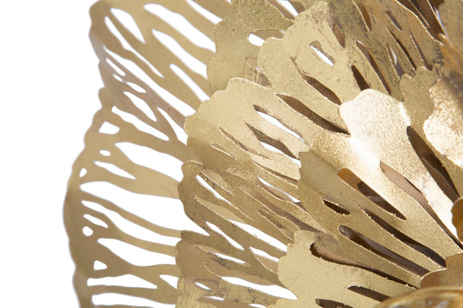 Lampada da muro "Ibis" struttura in metallo color oro per interni