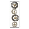 Pannello decorativo Ring in ferro per decorazioni ambienti