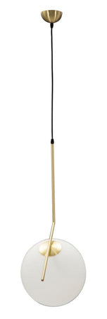 Lampadario "Glamy" struttura in metallo e vetro per interni