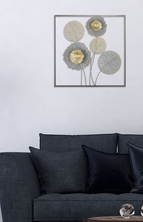 Pannello decorativo Sqity in ferro per decorazioni ambienti