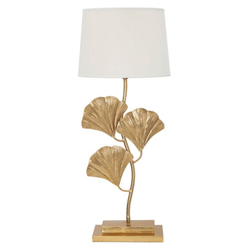 Lampada da tavolo Glamy struttura in metallo e tessuto per interni