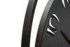 Orologio da parete in ferro color nero per salotto e cucina