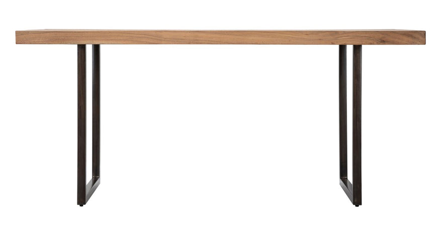 Tavolo "Mumbai" in legno di acacia per cucina e soggiorno 175 x 90 cm