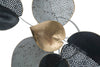 Pannello foglie decorative in ferro per decorazioni ambienti