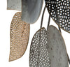 Pannello foglie decorative in ferro per decorazioni ambienti