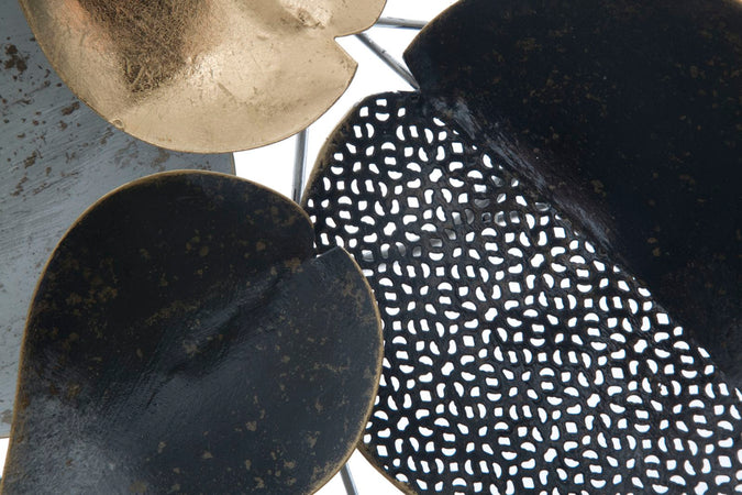 Pannello foglie decorative in ferro per decorazioni ambienti