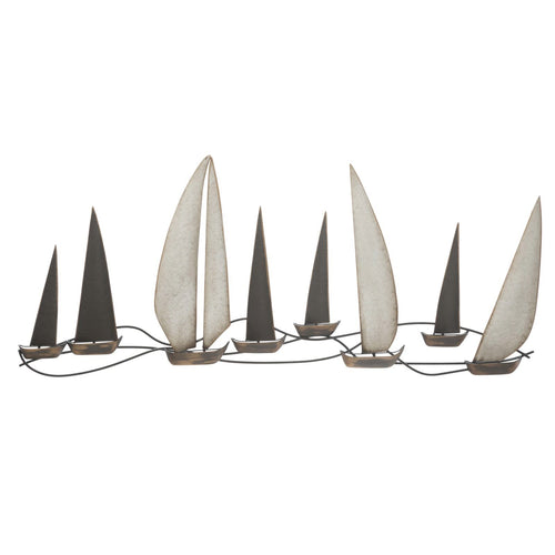 Pannello decorativo regata in ferro per decorazioni ambienti