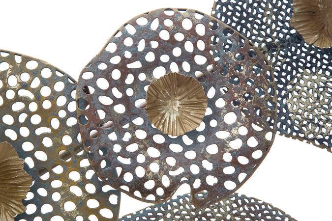 Pannello decorativo Holes in ferro per decorazioni ambienti