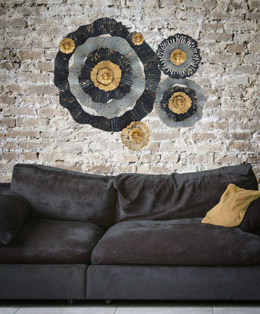 Pannello decorativo Otos in ferro per decorazioni ambienti
