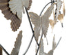 Composizione farfalle decorative in ferro per decorazioni ambienti