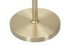Lampada da terra Glamy struttura in metallo color oro e vetro per interni