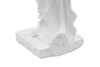 Scultura romana stile museo in poliresina colore bianco per decorazioni ambienti