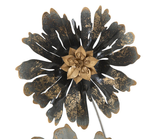 Composizione fiori decorativi Simply in ferro per decorazioni ambienti