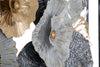 Pannello fiori e foglie decorative in ferro per decorazioni ambienti